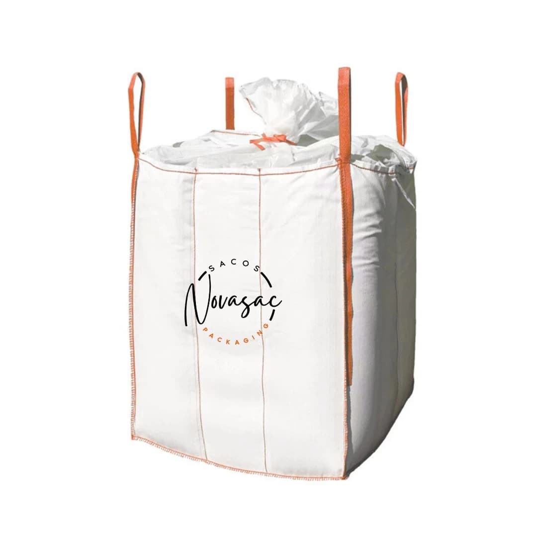 Bolsón con Deflectores (Baffle Bag) Boquilla Superior y Boquilla de Descarga 105x105x120 PP Laminado — imagen 1