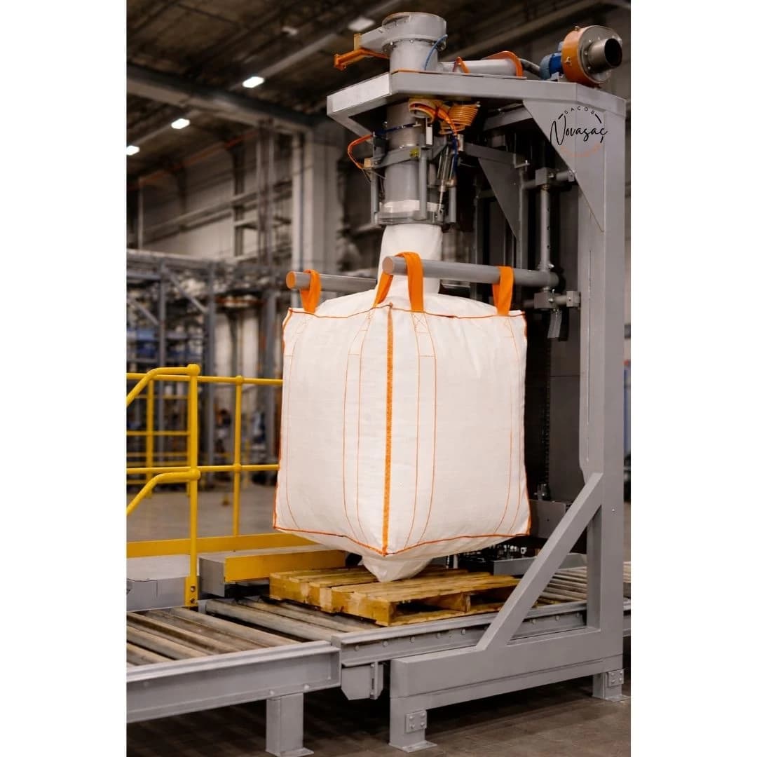 Bolsón Big Bag con Boquilla de Llenado y Boquilla de Descarga 90x90x180 PP No Laminado — imagen 4