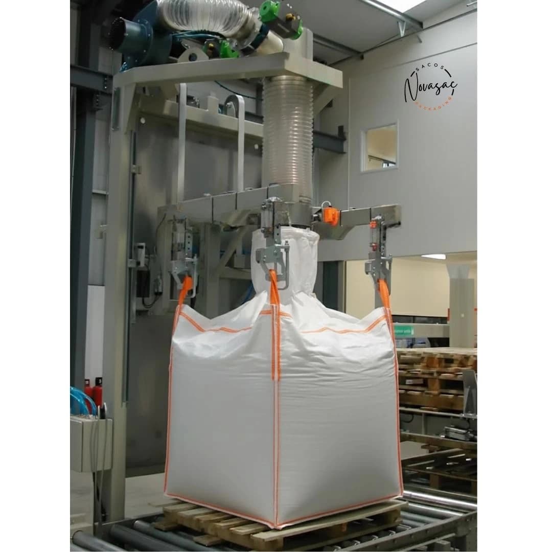 Bolsón Big Bag con Boquilla de Llenado y Base Plana 78x78x56 PP No Laminado — imagen 5