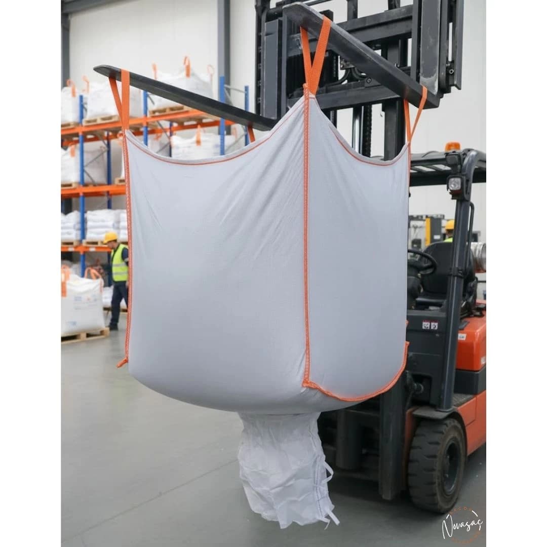Bolsón Big Bag Boca Abierta con Boquilla de Descarga 85x85x90 PP No Laminado — imagen 3