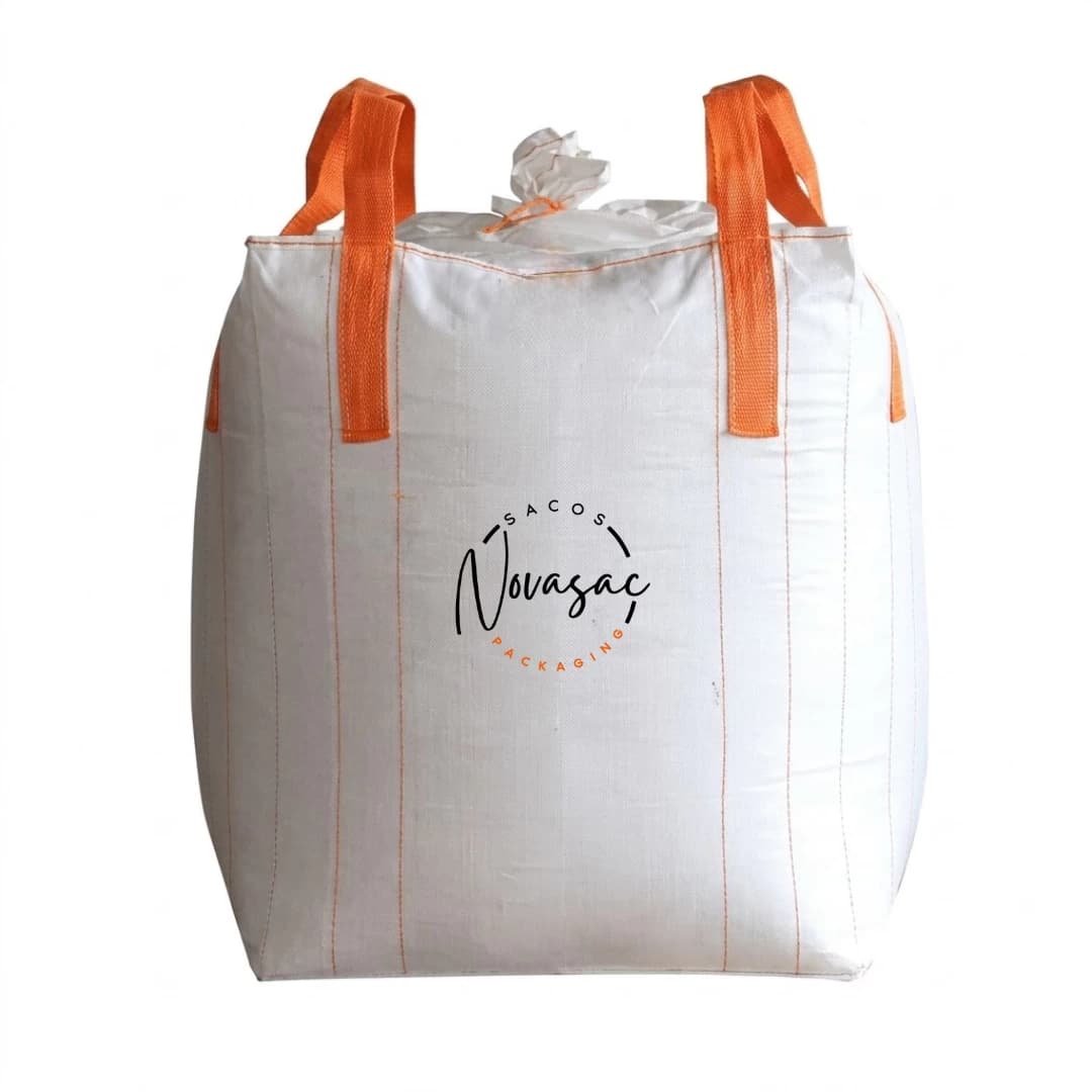 Bolsón Big Bag Tubular Circular con Boquilla Superior 90x90x120 PP Sin Costura — imagen 1